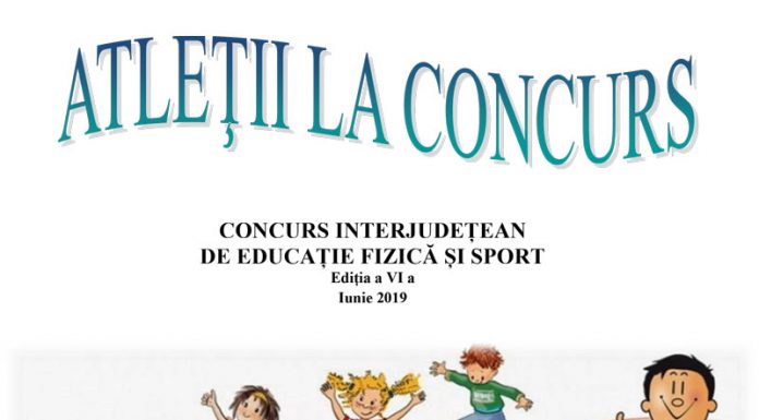 Atleții la concurs!